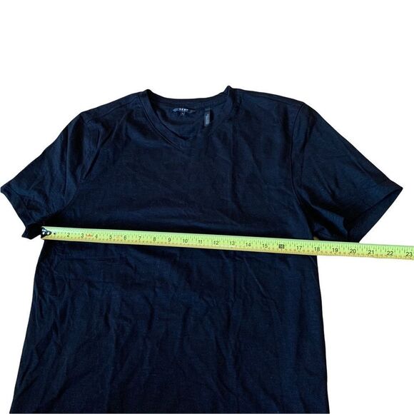 DKNY Black Short Sleeve V neck tshirt Size small - Picture 6 of 7